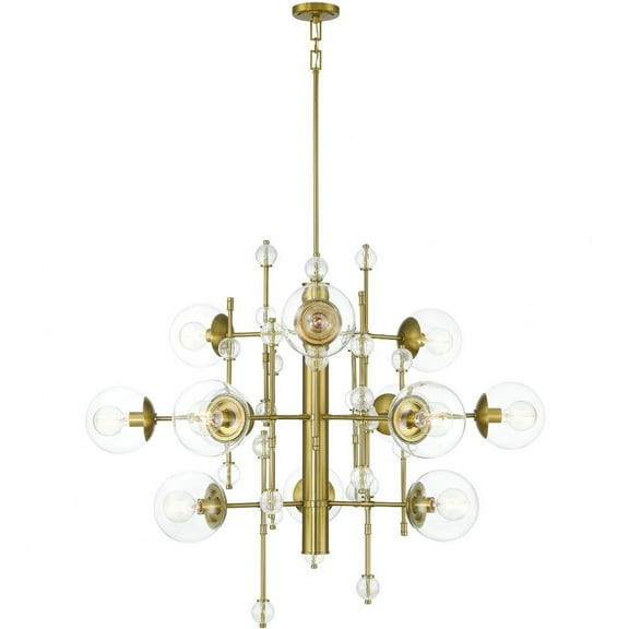 Eurofase Lighting - Traiton - 12 Light 3-Tier Chandelier-40 Inches Tall and 48