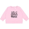 thumbnail image 2 of Inktastic Pirate Future Childs Baby Sweatshirt, 2 of 4