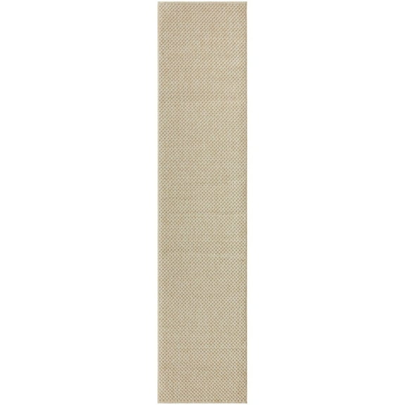 Nourison Home Tulum 2'2" x 8' Cream Outdoor Rug