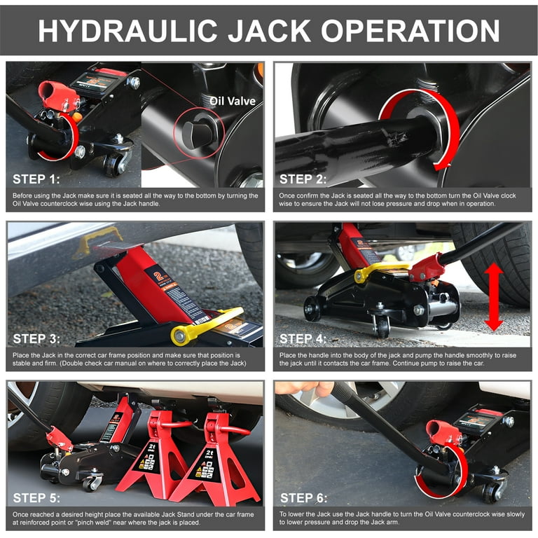 DNA Motoring TOOLS-00280 Low Profile Hydraulic Trolley