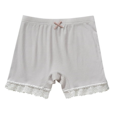 Girls Cycling Shorts with Pockets Girls Bike Shorts  Cotton Girls Dance Shorts  Toddler Kids Under Dress Shorts  Girls Solid Shorts Leggings Cotton Boy Shorts Underwear for Women Gray 130