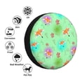 thumbnail image 5 of Rv Spare Tire Cover 15 inch - Cute Fox Floral Green Tire Covers for Trailers, Adjustable Camper Spare Tire Cover, 5 of 7