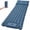 Dark Blue, variant on Aonhom Camping Sleeping Pad, 4" Ultralight Inflatable Sleeping Pad with Pillow Built-in Foot Pump Compact Camping Air Mattress for Backpacking, Hiking, Outdoors (Green, Single)