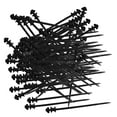 thumbnail image 1 of 100 bridas de nailon para cables, soportes para bridas con autobloqueo para clasificar cables, accesorios ligeros resistentes al fuego, bridas. 08x28cm con hebilla, 1 of 8