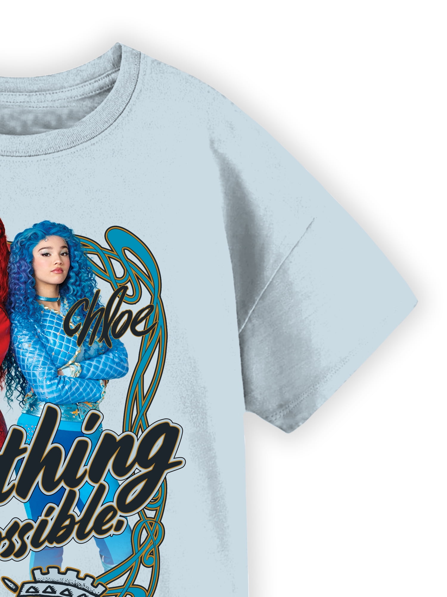 Disney Descendants: The Rise of Red Girls Short Sleeve Graphic T-Shirt, Sizes 4-16
