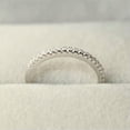 thumbnail image 4 of Ultra-fine Tail Ring 925 Silver Women Wedding Party CZ Engagement Band Size 4-9, 4 of 9