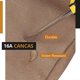 thumbnail image 3 of Bolsa enrollable para herramientas de trabajo, bolsa enrollable para herramientas multiusos, bolsa enrollable para llaves, bolsa para colgar herramientas, bolsa con cremallera, color caqui, 3 of 5