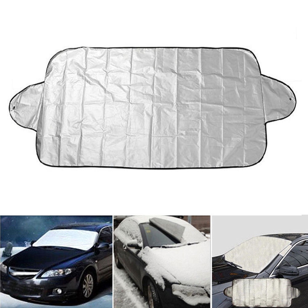 Walbest Snow Windshield Cover, Car Windshield Snow Cover for Ice, Sleet,  hail and Frost Protection, Universal 59in x 29.6in frost-guard fits Cars
