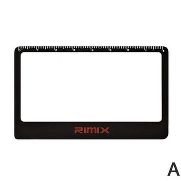 Magnifying Glass Lens Pocket Credit Card Size Transparent Magnifying US W3O0