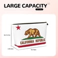thumbnail image 3 of California Handbag Purse Tote Organizer Zipper Closure Cosmetic Pouch Bag For Travelling, 3 of 7