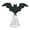 A, variant on Dserhfy Halloween Bat Tree Topper Miniature Spooky Bat Tabletop Ornament for Home Office Halloween Party Decoration
