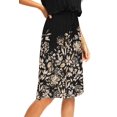 thumbnail image 2 of Vestido Simier Fariry, blusón de verano para mujer, estampado floral, negro, 2 of 6