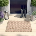 thumbnail image 2 of Pink Christmas Gingerbread and Tree Flannel Non Slip Door Rugs,Washable Door Mats Indoor,Decorative Door Mats,Dirt-Resistant and Absorbent Doormat for Entrance,Bedroom,Kitchen,Bathroom,23.5"x16", 2 of 5