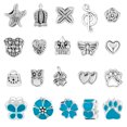 thumbnail image 3 of Kit de fabricación de joyas de pulsera con abalorios, collar de abalorios, juego de regalos artesanales de bricolaje para adolescentes, niñas, niños, azul JAMW Sencillez, 3 of 4