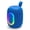 Blue, variant on iHome Quest Portable Bluetooth Speaker, Water Resistant, RGB Lights, TWS Pairing, Rechargeable Battery with Charging Cable