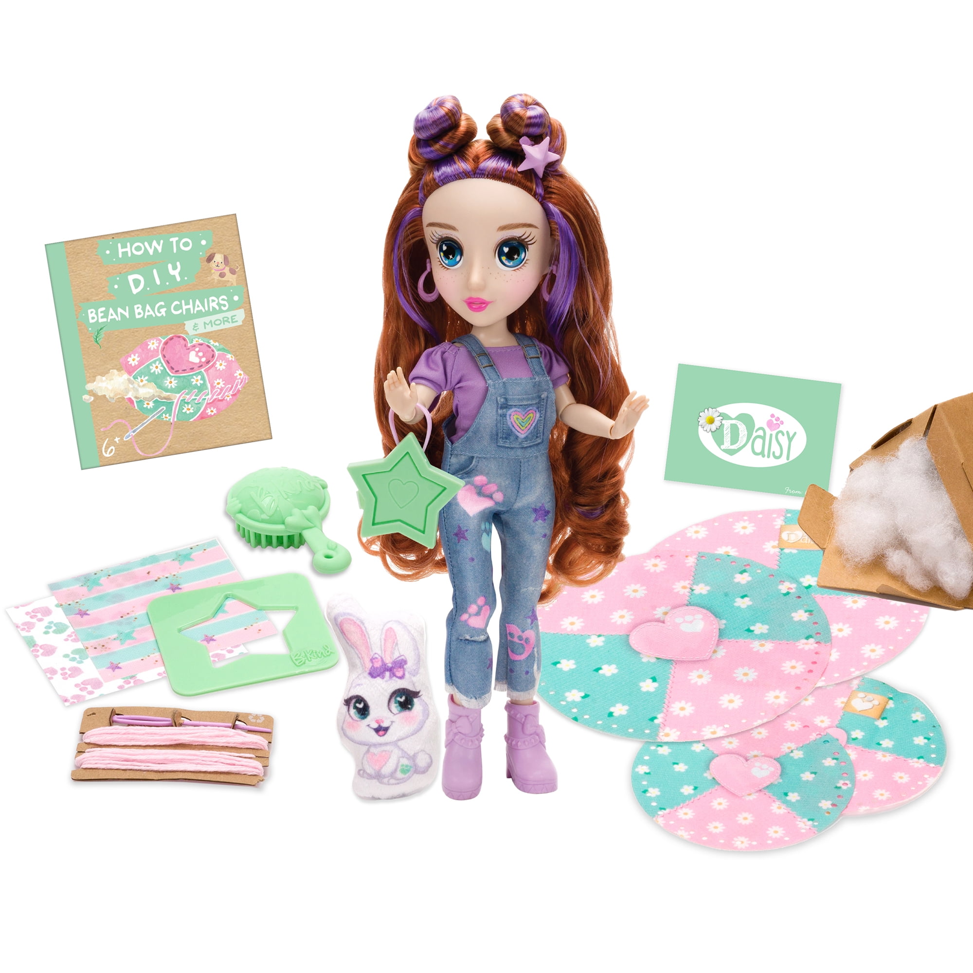 BeKind: Daisy Eco-Friendly Fashion Doll with DIY Play, Ages Child