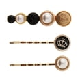 thumbnail image 4 of 3 horquillas para el pelo con perlas retro para mujer, accesorios para el cabello UNA, 4 of 4