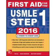 Angle View: First Aid for the Usmle Step 1, 2016, Used [Paperback]