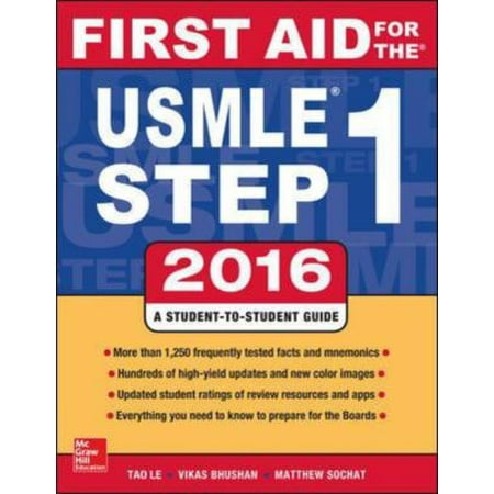 First Aid for the Usmle Step 1, 2016, Used [Paperback]