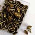 thumbnail image 4 of Strong 200Pcs Metal Decorative Furniture Nails 11x17mm Style Tacks Upgrades for Bed Frame & Cabinet Repair, 4 of 4