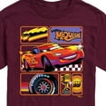 thumbnail image 3 of Disney Cars - Lightning McQueen Best Trophies - Men's Short Sleeve Graphic T-Shirt, 3 of 5