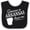 Black and White, variant on Inktastic Someone in Arkansas Loves Me Boys or Girls Baby Bib