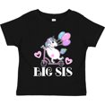 thumbnail image 3 of Inktastic Big Sis Unicorn Sister Announcement Girls Toddler T-Shirt, 3 of 5