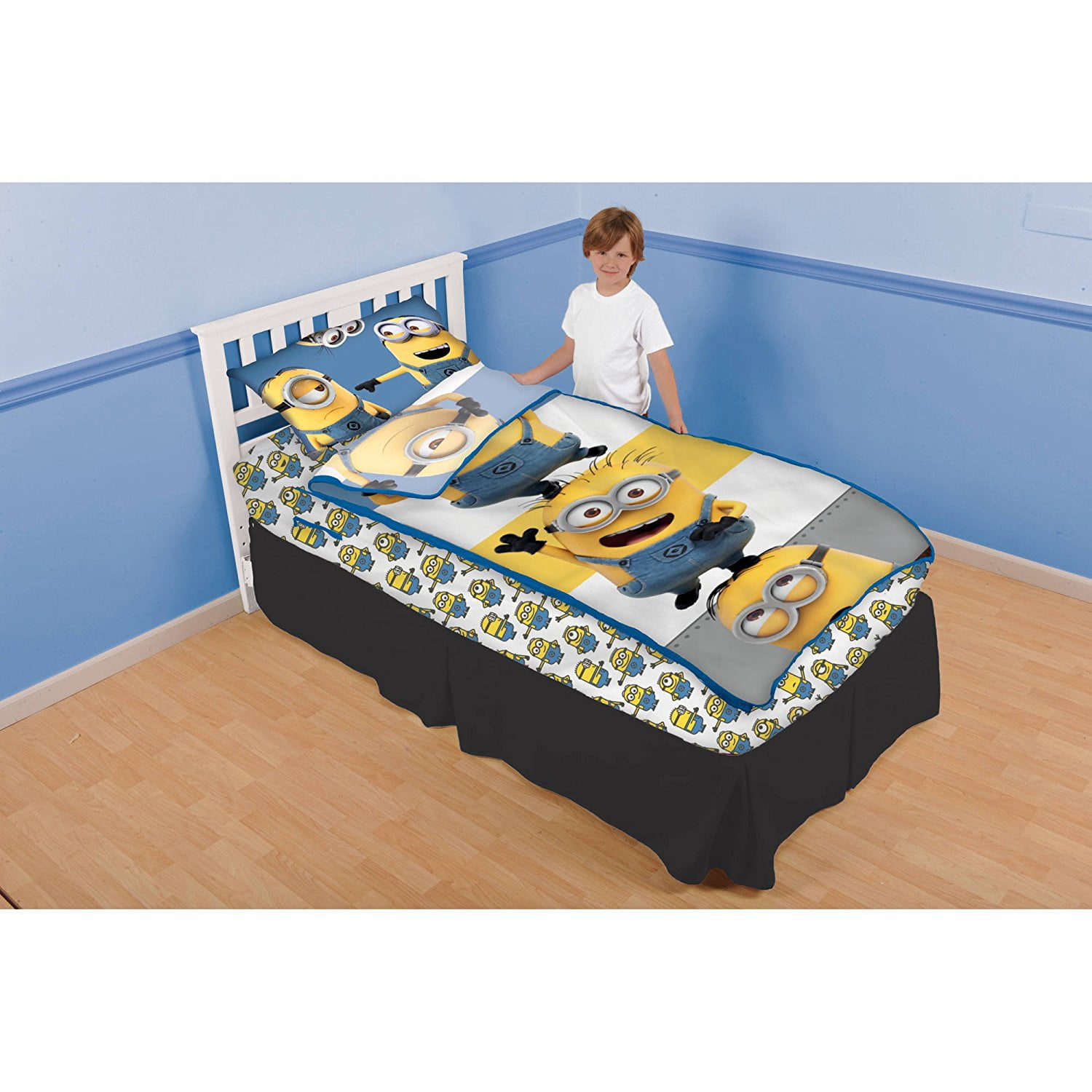 Despicable Me Minions Close Bunch Zip It Bedding Set With