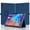 Dark blue, variant on [NSFN] for Qukenk Android15 Case, Qukenk 11 inch Tablet Case,Protective Case with Handheld Band Premium PU Leather StandFunction Case