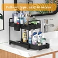 Under Sink Organizer and Storage, 2-Tier Under the Sink Storage ...