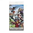 thumbnail image 4 of Avengers Birthday Party Supplies Bundle Pack includes 16 Paper Plates, 16 Paper Napkins, 1 Plastic Table Cover, 12 Piece Swirl Hanging Decorations, 12 Tattoos, 4 of 5