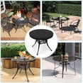 thumbnail image 3 of Options d'Ajustement Adéquates Offertes pour Différentes Tailles de Tables Rondes d'Extérieur, 3 of 7