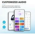 thumbnail image 3 of Soundcore Q20i Wireless Noise Cancelling Over-Ear Headphones, 40 Hours Long Battery, Hi-Res Audio & Deep Bass, Customizable Sound via App, Designed for Business and Travel-Navy Blue, 3 of 8