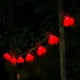 thumbnail image 3 of Luces de tira LED Solar Love - Iluminación exterior de 8 con panel solar, luces de plástico multicolor para jardín, pasillos y decoración navideña, 3 of 5