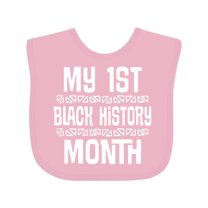 Inktastic 1st Black History Month Boys or Girls Baby Bib