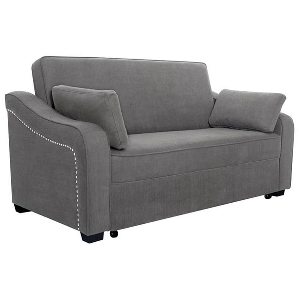 LifeStyle Solutions Serta Hamilton Sleeper Sofa in Gray ...