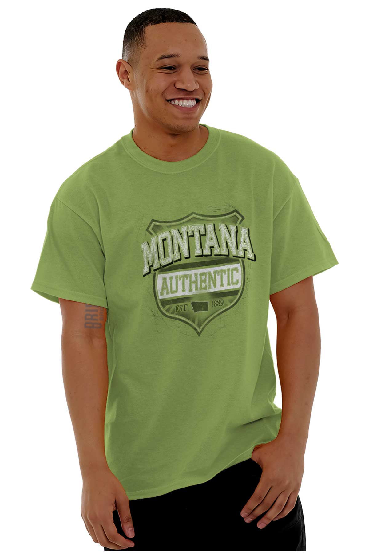 Montana Shirt Vintage Distressed Graphic Short Sleeve Unisex Tee