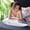 Blue-BU, variant on MMJ Brushed Microfiber Pillow Hotel Quality Soft Down Alternative Standard Size for Sleeping 19x29in