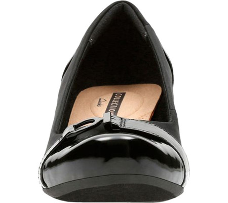 clarks women's flores poppy wedge pump