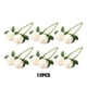 thumbnail image 5 of Wosthever 12 Uds flores artificiales crisantemo bola planta flores ramo de novia para jardín fiesta cafetería decoraciones Decoración Blanco, 5 of 6