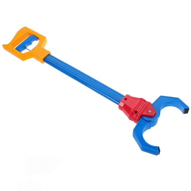 Miangastore Plastic Retro Robot Arm Robot Pick Up Pinch Tool Kids Toy Robot Grabber Robot Hand Hand-Eye Coordination Play Toy Kids Grabber Plaything