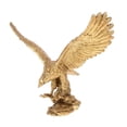 thumbnail image 4 of Figura de águila halcón para exhibición de escritorio Escultura alada coleccionable hecha a mano Tamaño l, 4 of 9