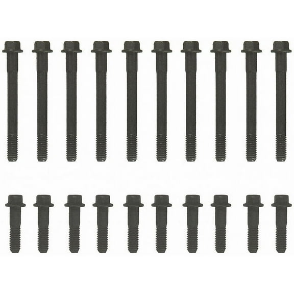 Head Bolt Set - Compatible with 1994 - 2002 Dodge Ram 3500 5.9L V8 1995 1996 1997 1998 1999 2000 2001