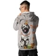 thumbnail image 5 of Trick or Treat Newfoundland Funny Mummy Cosplay Pumpkin Candy Basket All Over Print 3D Hoodie Unisex Merch Hoodies Newfie Dog Lover Gifts - 12016, 5 of 6
