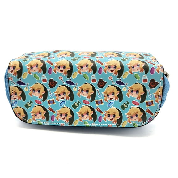 Link Pattern Style - The Legend of Zelda 7x4" Clutch Pencil Bag