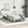 thumbnail image 1 of vidaXL Cadre de Lit Gris Foncé 100x190 cm Lit Simple Tissu, 1 of 6