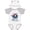 White & Heather w/ Ears, variant on Inktastic New to the Crew Baby Boy Boys Baby Bodysuit