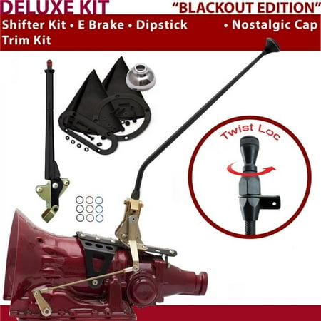 American Shifter C6 Shifter Kit 23 in. E Brake Trim Kit Dipstick for D073D