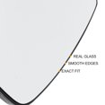 thumbnail image 4 of Unique Bargains Right Passenger Side Rearview Mirror Glass Replacement Non-heated White Fit for Citroen Berlingo 18-23, 4 of 6