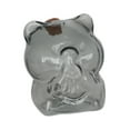 thumbnail image 3 of Alcancía de vidrio transparente, caja de ahorro de dinero, recipiente de vidrio para mesa, sala de estar Gris, 3 of 9